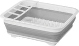 Proplus Afdruiprek opvouwbaar 31,5 x 36,5 x 13 cm grijs wit