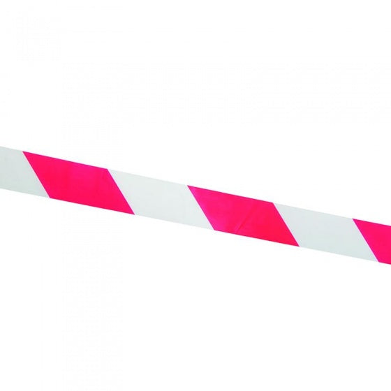 Proplus Afzetlint 100 meter rood wit
