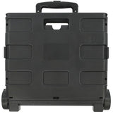 Proplus Bagagetrolley met inklapbare krat 40 liter 25 kg zwart