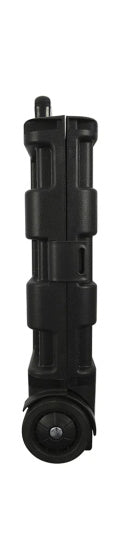 Proplus Bagagetrolley met inklapbare krat 40 liter 25 kg zwart