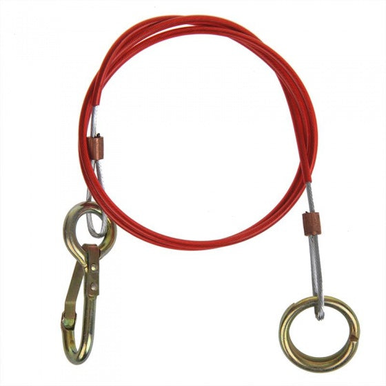 Proplus Breekkabel voor oplooprem 100 cm rood