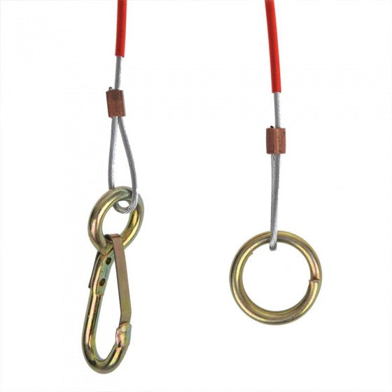 Proplus Breekkabel voor oplooprem 100 cm rood