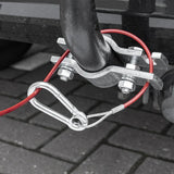Proplus Breekkabel voor oplooprem 100 cm rood met gaffel