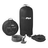 Proplus Campingdouche met voetpomp 11 liter zwart