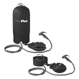 Proplus Campingdouche met voetpomp 11 liter zwart