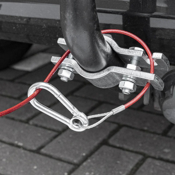 Proplus Hulpkoppeling met sleuf staal zilver