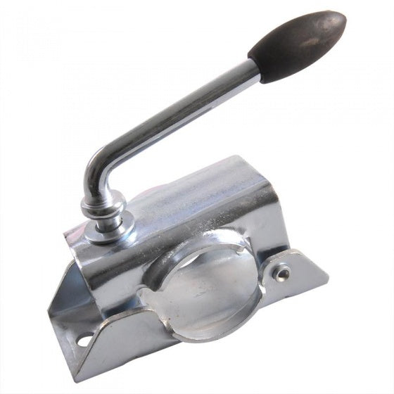 Proplus Klem voor neuswiel 48 mm staal 130 x 50 mm zilver