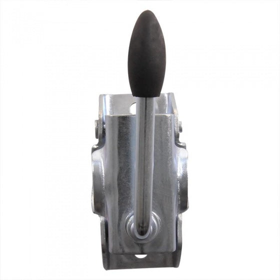 Proplus Klem voor neuswiel 48 mm staal 130 x 50 mm zilver