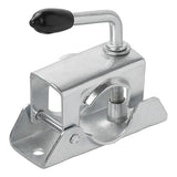 Proplus Klem voor neuswiel 48 mm staal 130 x 50 mm zilver