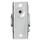 Proplus Klem voor neuswiel 48 mm staal 130 x 50 mm zilver