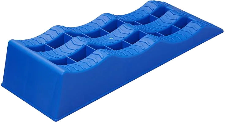 Proplus Oprijblokken met 3 niveaus: 4,7 en 10 cm blauw 2 stuks
