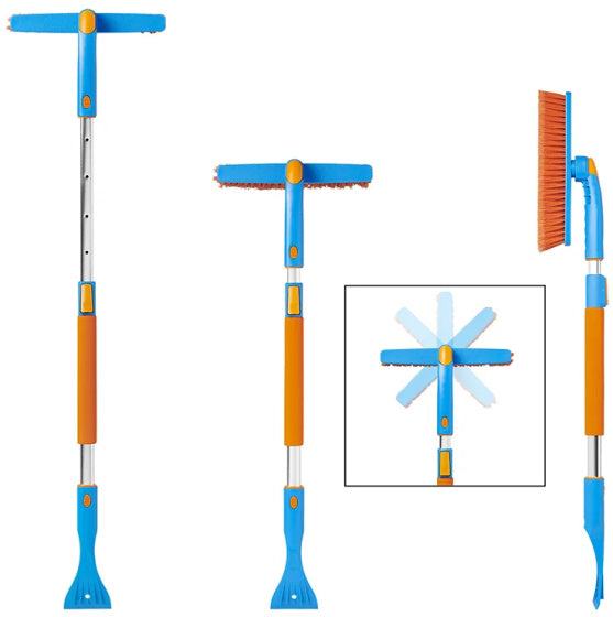 Proplus Sneeuwborstel en ijskrabber met telescopische steel
