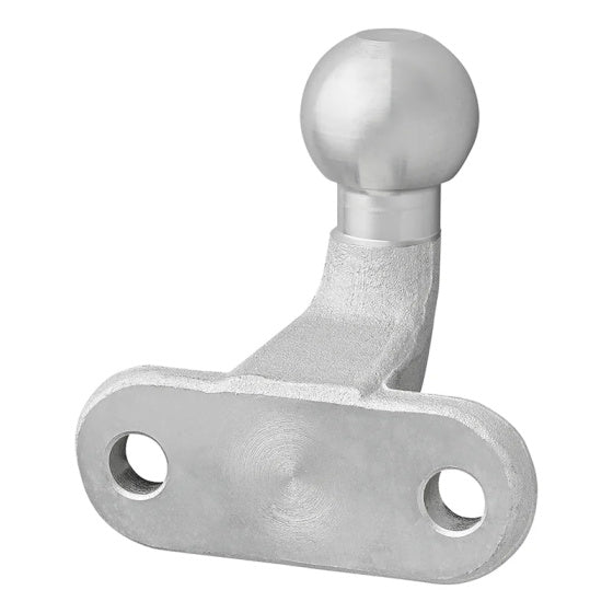 Proplus Trekhaakkogel haaks Ø50mm staal lang zilver