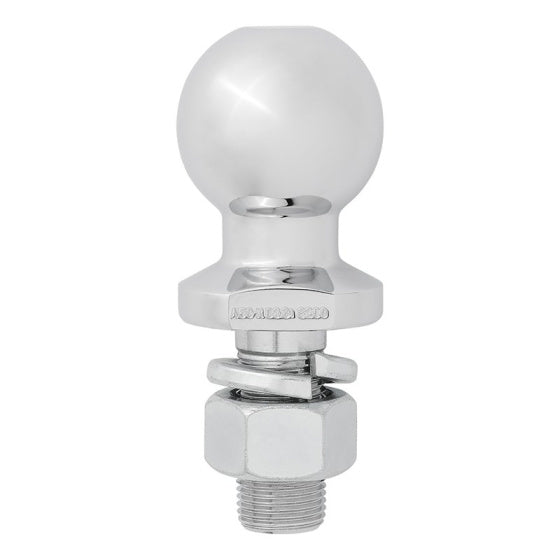 Proplus Trekhaakkogel recht Ø50mm M22 zilver