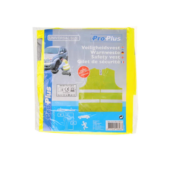 Proplus Veiligheidshesje unisex geel one size
