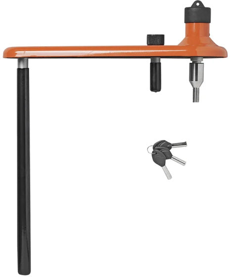 Fullstop Nemesis Plus wielklem SCM voor camper oranje