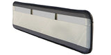 Proplus Windscherm opblaasbaar 480 x 140 cm lichtgrijs zwart