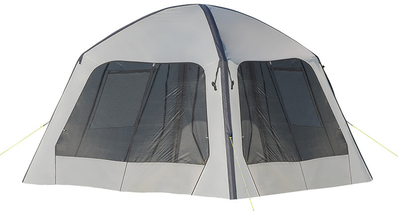 Proplus Zijwand met horrengaas voor opblaasbare partytent grijs