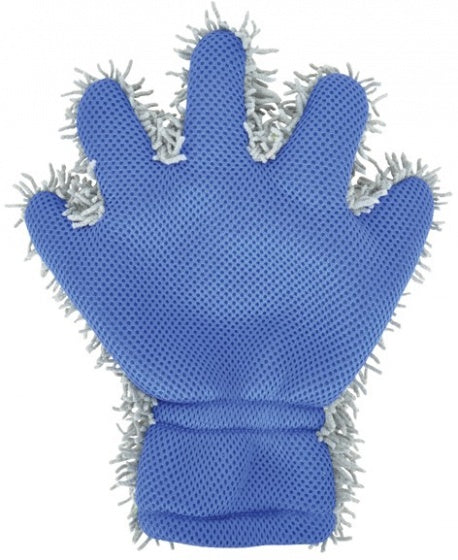 Protecton Washandschoen 2-in-1 blauw grijs