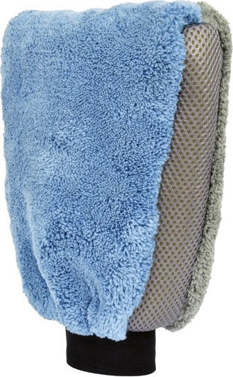 Protecton Washandschoen microvezel 27 x 18 x 4,5cm blauw grijs