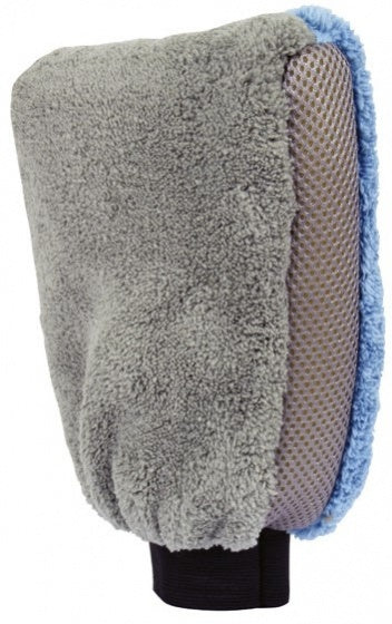 Protecton Washandschoen microvezel 27 x 18 x 4,5cm blauw grijs