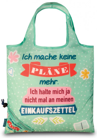 Punta Shopper dames 12 liter polyester groen rood roze