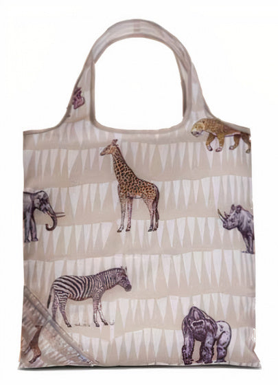 Punta Shopper giraf 12 liter 38 x 38 cm polyester bruin