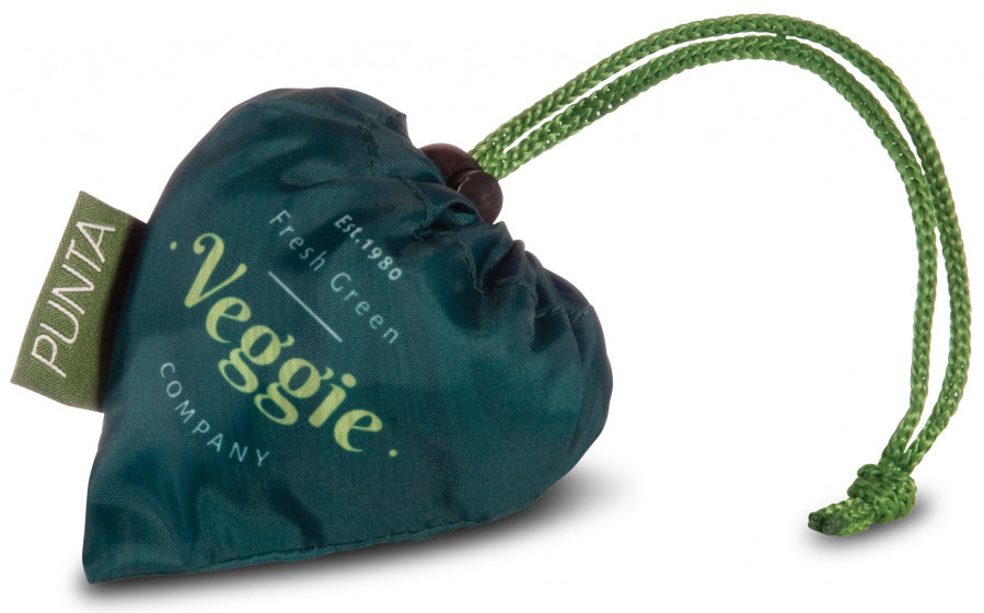 Punta Shopper Veggie dames 22 liter polyester groen