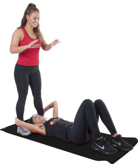 Pure2improve Fitnessmat 173 x 61 cm TPE zwart