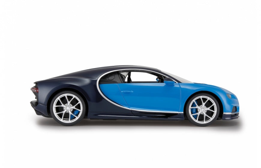 Rastar RC Bugatti Chiron jongens 27 MHz 1:14 blauw