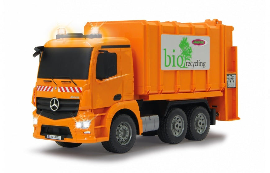 Jamara RC Mercedes-Benz vuilniswagen 2,4Ghz oranje 1:20