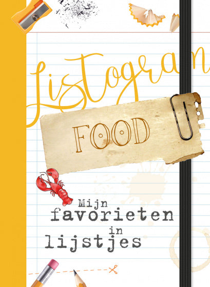 Rebo Productions Listogram Food notitieboek