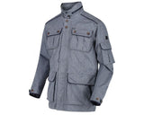 Regatta Elmore waterdichte outdoorjas jeansblauw maat M