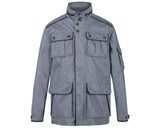 Regatta Elmore waterdichte outdoorjas jeansblauw maat M