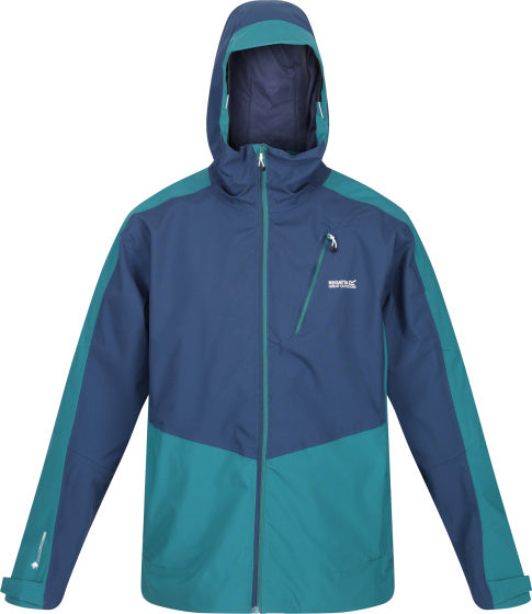Regatta Highton II outdoorjack heren marineblauw turquoise maat XL