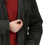 Regatta Palben Parkajack Waterproof Heren Zwart Maat S