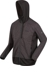 Regatta Bresdon softshelljas heren zwart grijs maat XL