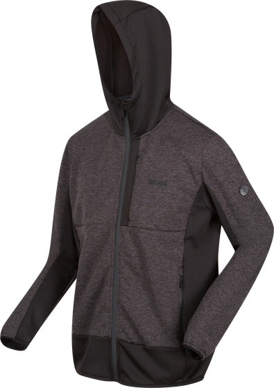 Regatta Bresdon softshelljas heren zwart grijs maat 3XL