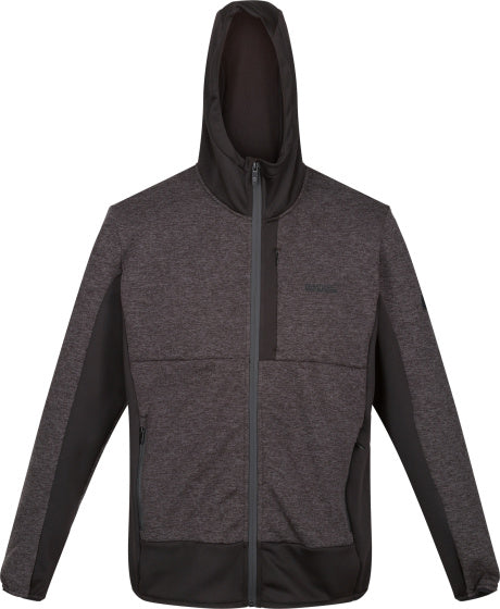 Regatta Bresdon softshelljas heren zwart grijs maat XL