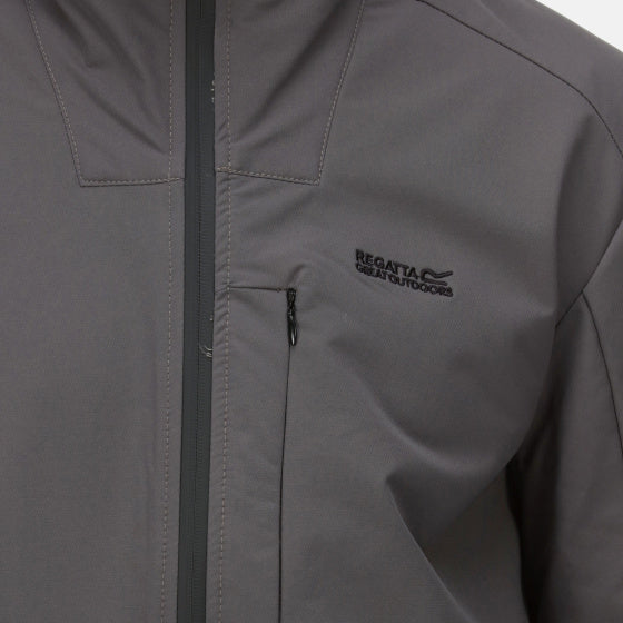 Regatta Overmoor softshelljas heren donkergrijs maat 3XL