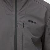Regatta Overmoor softshelljas heren donkergrijs maat 3XL