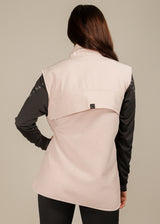 Röhnisch Bodywarmer Corrine Pile dames polyester zachtroze mt XS