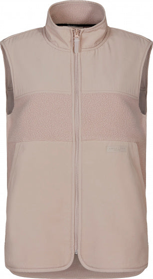 Röhnisch Bodywarmer Corrine Pile dames polyester zachtroze mt XS