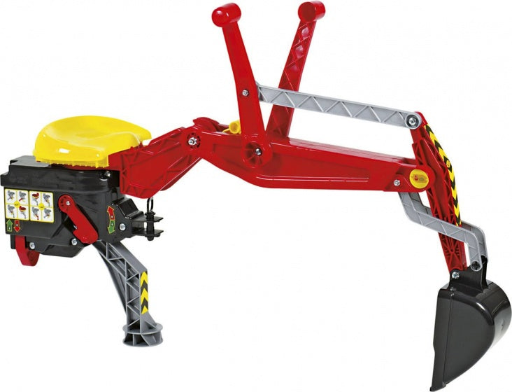 Rolly toys Achterlader Backhoe 40 x 23 x 78 cm junior rood