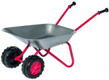 Rolly toys Stalen kruiwagen junior zilver rood