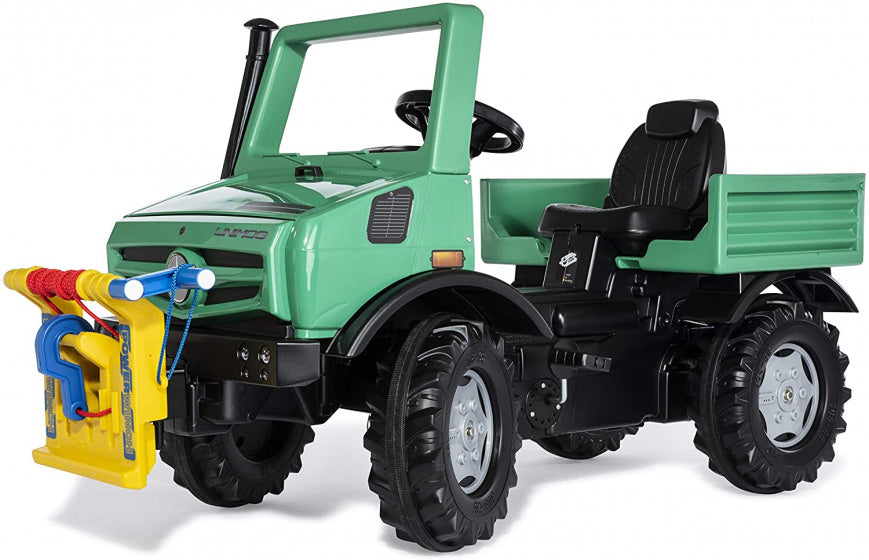 Rolly toys Trapvoertuig RollyUnimog Forest 130 cm mintgroen