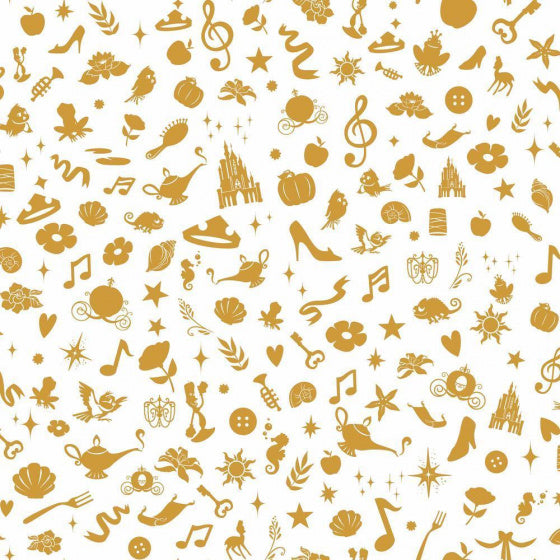 Roommates Behang Peel and Stick Icons 503 cm vinyl goud