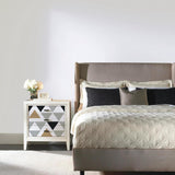 Roommates Behang Peel and Stick Geo.-T 503 cm vinyl grijs