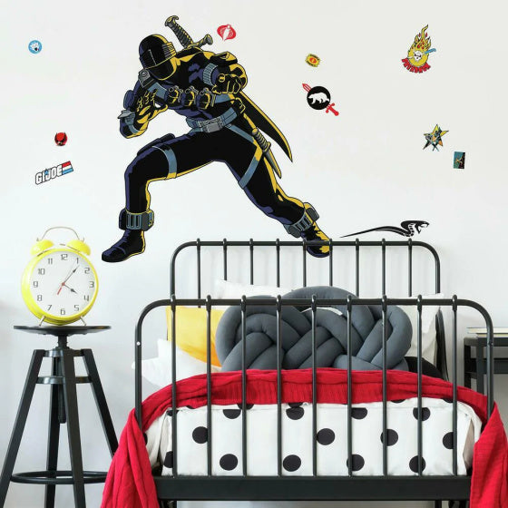 Roommates Muursticker GI Joe Retro Eyes 93 cm 16-delig