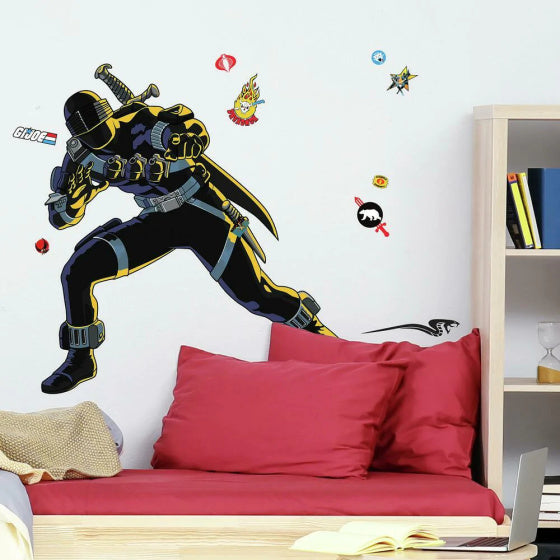 Roommates Muursticker GI Joe Retro Eyes 93 cm 16-delig